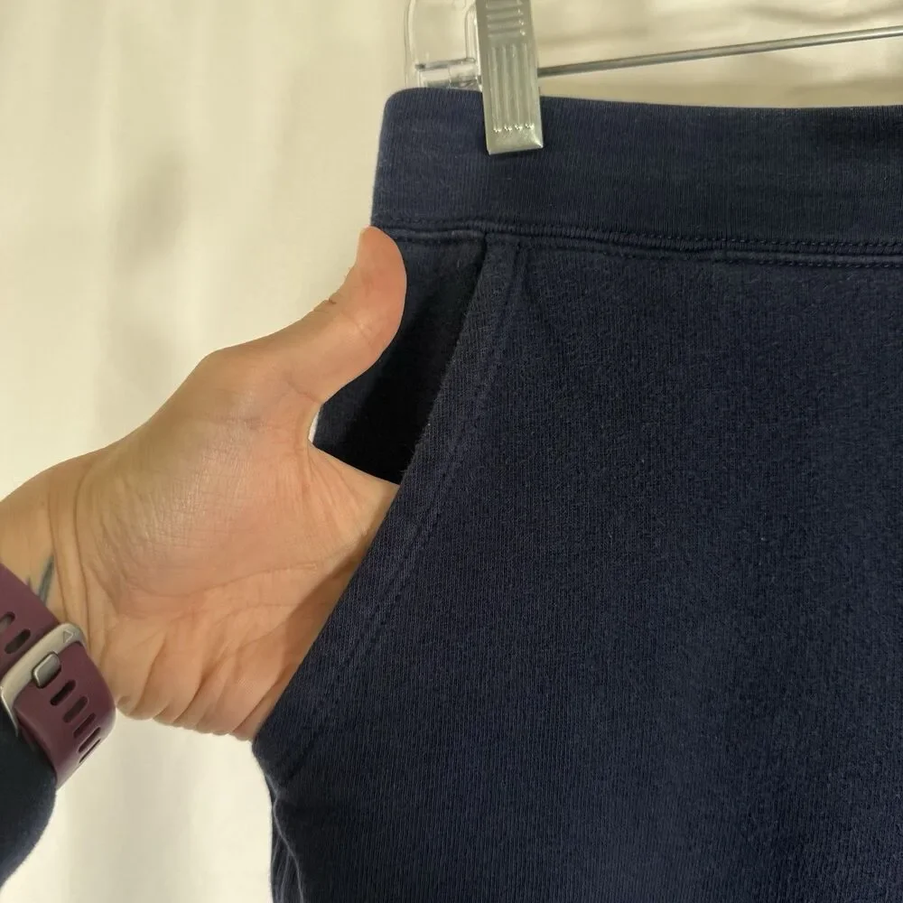 Polo Ralph Lauren Joggers Boys Large 14 16 Blue Drawstring Pockets Cotton Blend